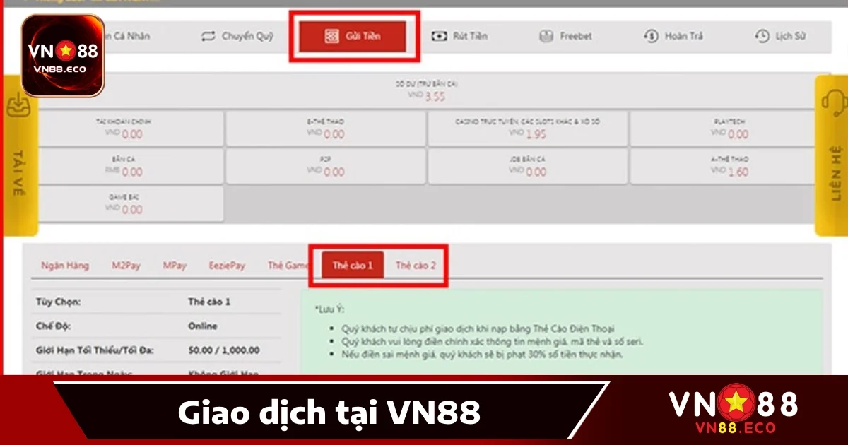 Vn88 28 Giao Dịch Tại VN88 – Tiện Lợi Và An Toàn Tuyệt Đối