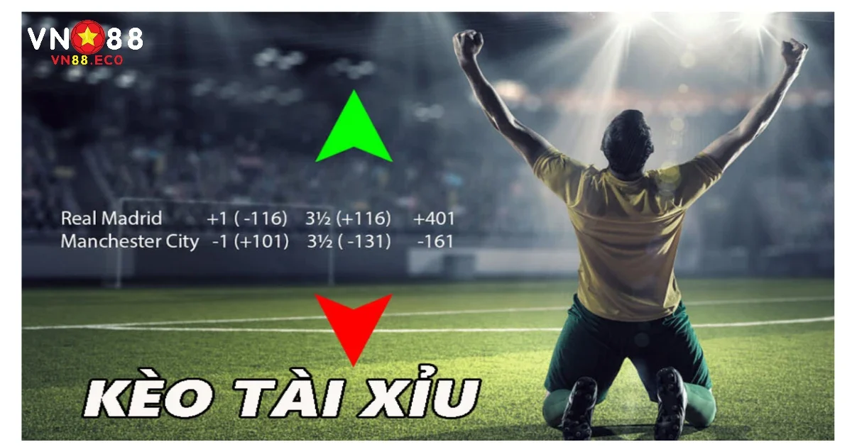 Kèo Tài Xỉu 0.5-1 VN88: Có Nên Vào Cược Khi Kèo Quá Thấp? 3 Công thức tính tiền thắng/thua khi tham gia cá cược trực tuyến